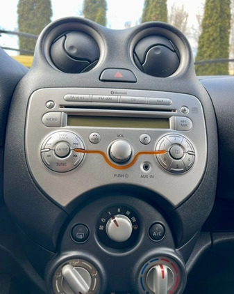 Nissan Micra cena 16300 przebieg: 95000, rok produkcji 2010 z Bytom małe 211
